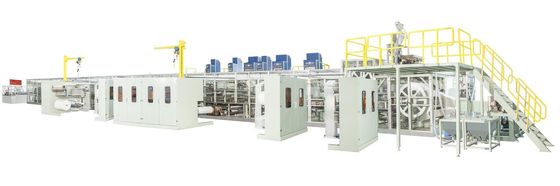 Full Servo 250PPM 950*760mm Adult Diaper Making Machine