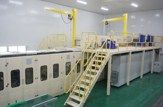 PLC Servo Tension Control Pulp SAP Under Pad Machine
