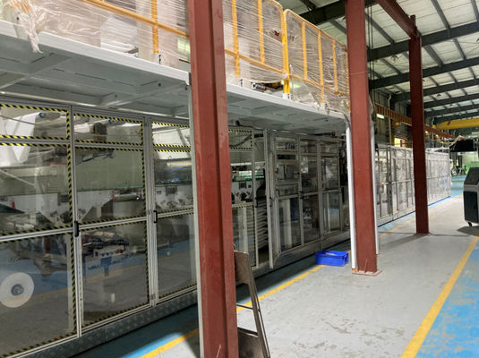 Full Servo 250m/Min S M  L XL Absorbent Underpad Machine