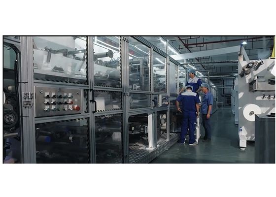 Pulp Making 300KW 450PPM I Shape Diaper Manufacturing Plant