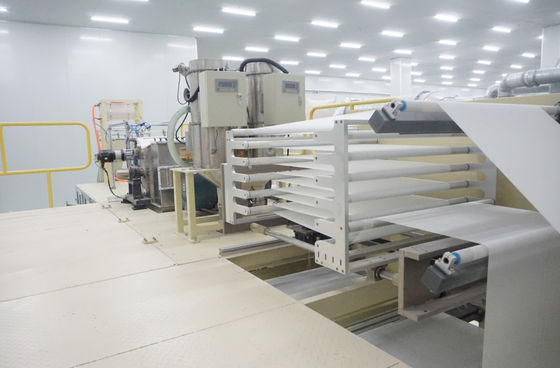 300m/Min 265KW Hydrophilic Topsheet Underpad Machine