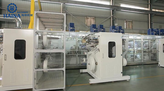 250Pcs/Min 400KW T Shape Adult Diaper Production Line