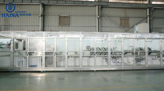 Web Guiding System 95 Tons 250PPM Diaper Production Machine