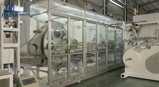 Mitsubishi System 380V 50HZ T Shape Adult Pants Making Machine