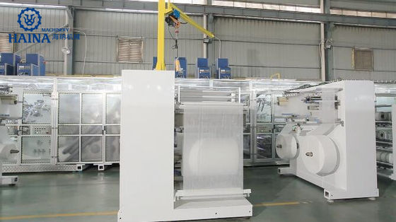 Full Servo 250PPM Adult Diaper Making Machine With Stacker